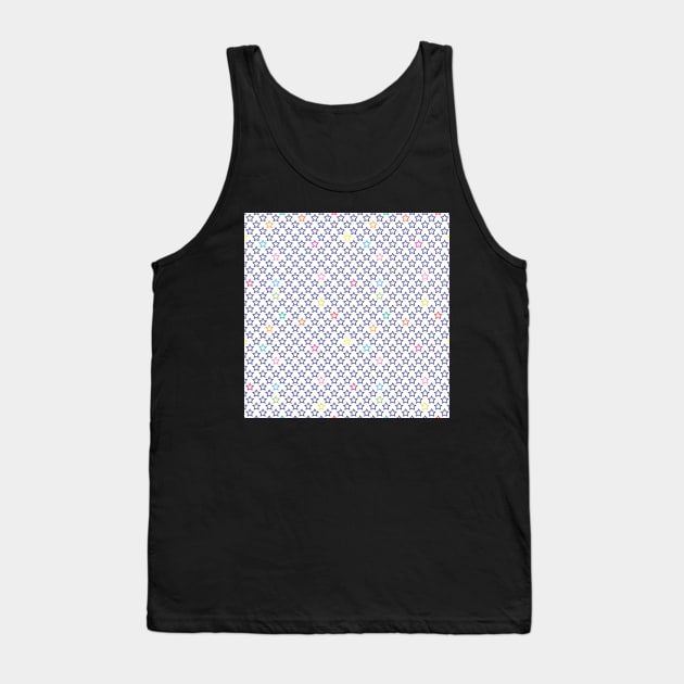 Colorful Stars Tank Top by greenoriginals